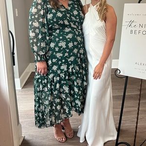 White long dress size medium